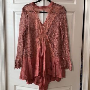 ✨NWT✨ Free People • Pink • Tunic Top (Small)